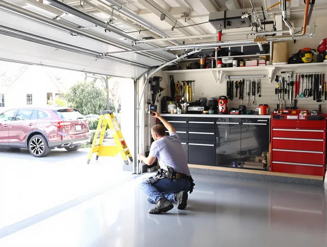Local garage door repair service by Moreno Valley Garage Door Repair in Moreno Valley