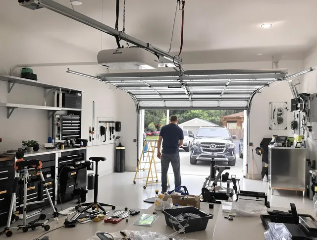 Garage door opener installation by Moreno Valley Garage Door Repair in Moreno Valley